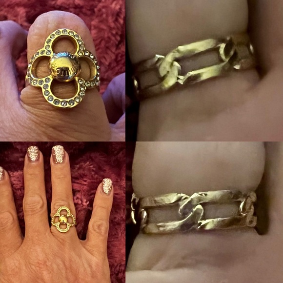 ‼️1 DAY PRICE DROP‼️Louis Vuitton Flower Power Ring - Picture 2 of 6